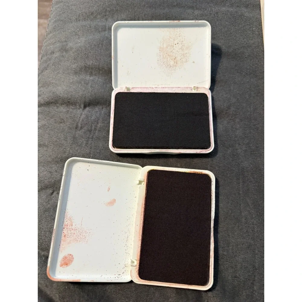Stampin Up Ink Pad Set Close To Cocoa Really‎ Rust Water Based Acid Free 2 Pack